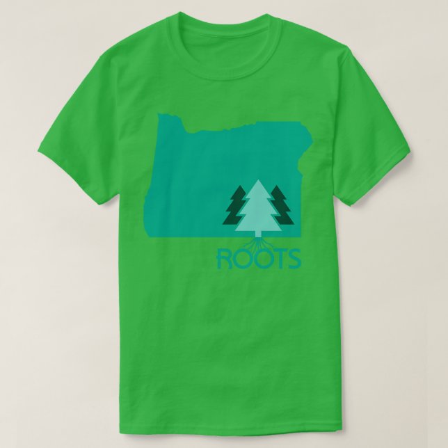 Camiseta Roots Oregon Modern (Frente do Design)
