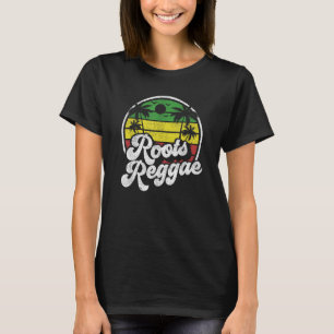 Camiseta Roots Reggae Vintage Jamaica Rasta Jamaican Music