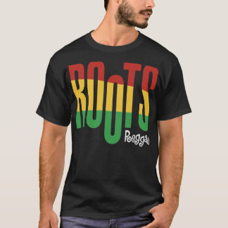 Camiseta Roots Rock Reggae Clássico T-Shirt