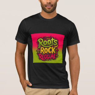 Camiseta Roots Rock Reggae Men's T-Shirt - Negro
