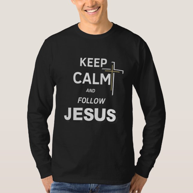 Camiseta Ropa cristiana ropa con versículos bí do Mato (Frente)