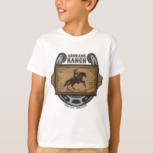 Camiseta Roping Cowboy ADD NAME Western Family Horse Rankin