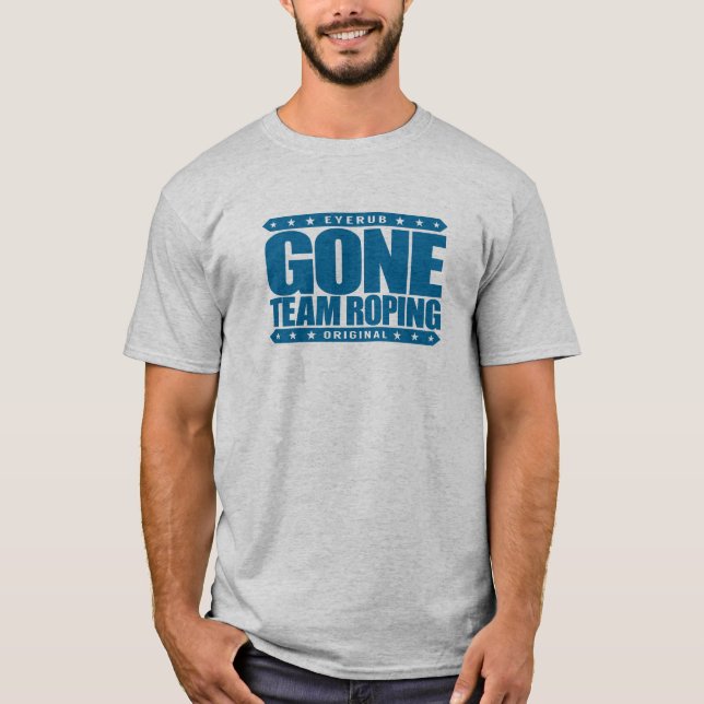 Camiseta ROPING IDO da EQUIPE - rodeio, título e colocação (Frente)