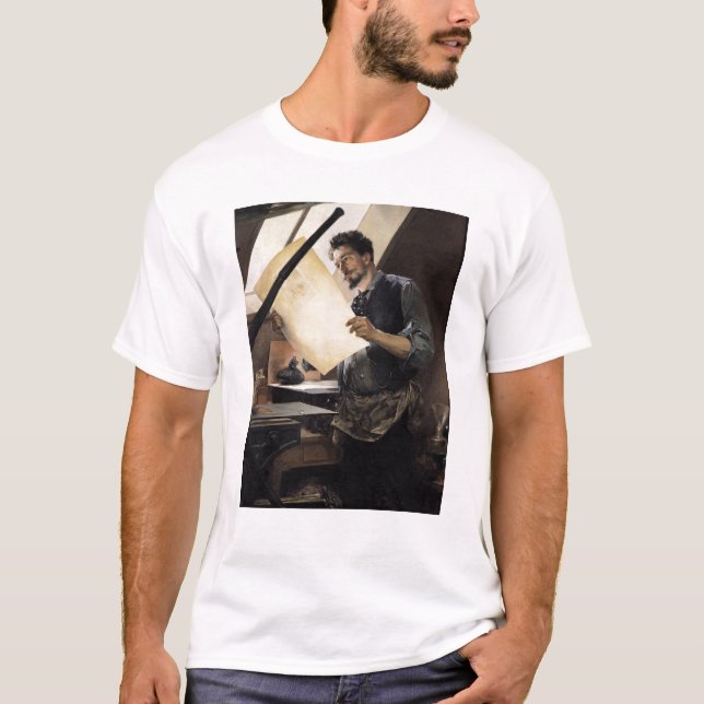 Camiseta Rops de Felicien em seu estúdio (Frente)