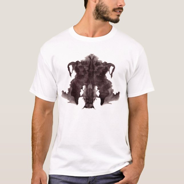 Camiseta Rorschach Test InkBlots Placa 4 (Frente)