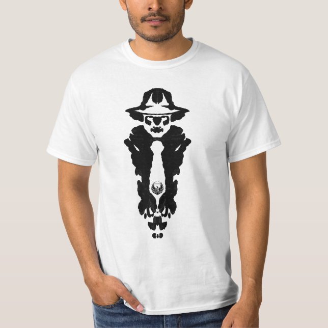 Camiseta Rorshach (b/w) (Frente)