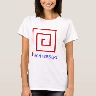 Camiseta Ros vermelhos Montessori