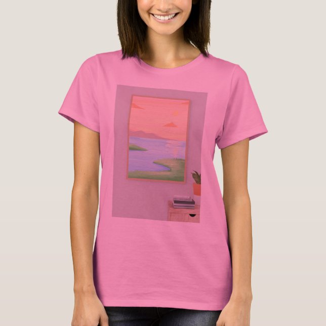 camiseta rosa (Frente)