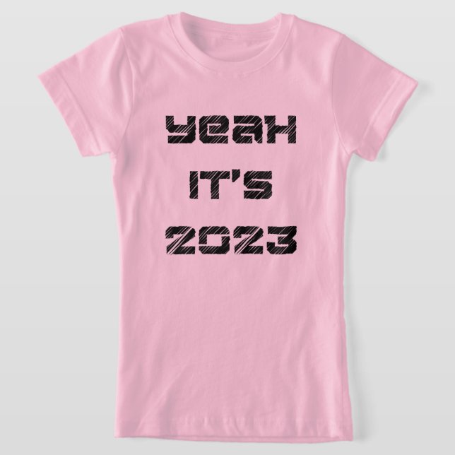 Camiseta rosa 2023 para raparigas (Postura )