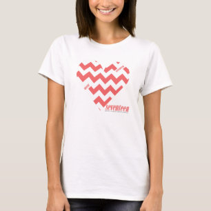 Camiseta Rosa 3 do ziguezague