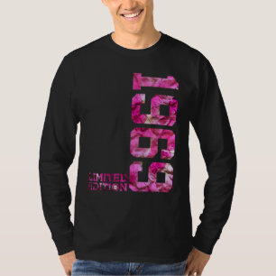 Camiseta Rosa 53 Anos 53. Aniversário 1969