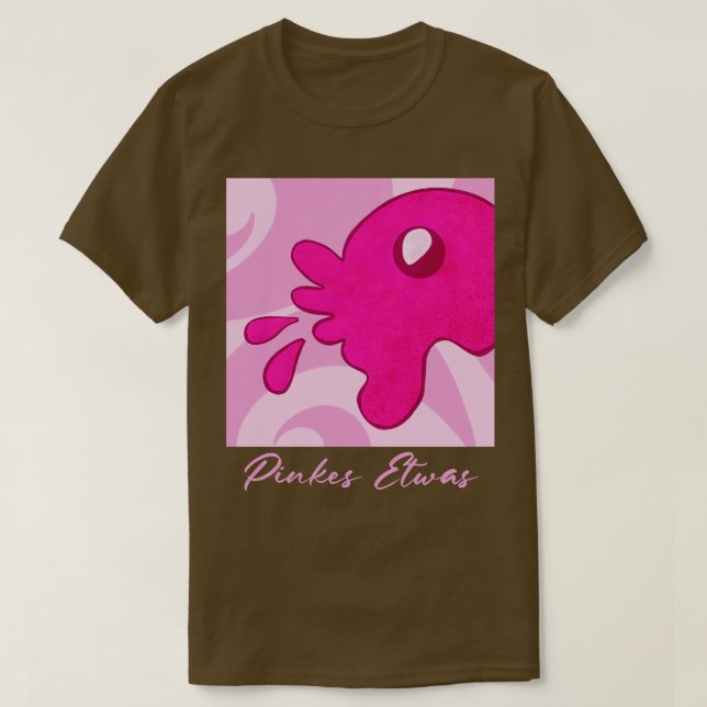 Camiseta Rosa Algo (Frente do Design)