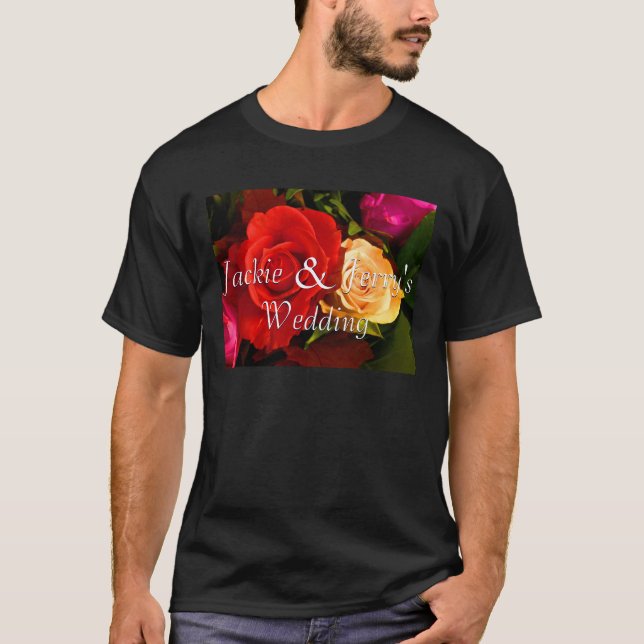 Camiseta Rosa Amarelo-Vermelho (Frente)