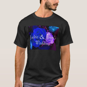 Camiseta Rosa azul-roxo