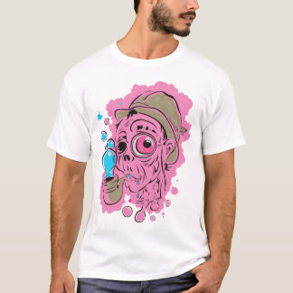 Camiseta ROSA borbulhante da confusão