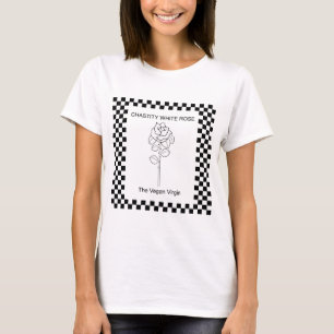 Camiseta Rosa Branca de Castidade