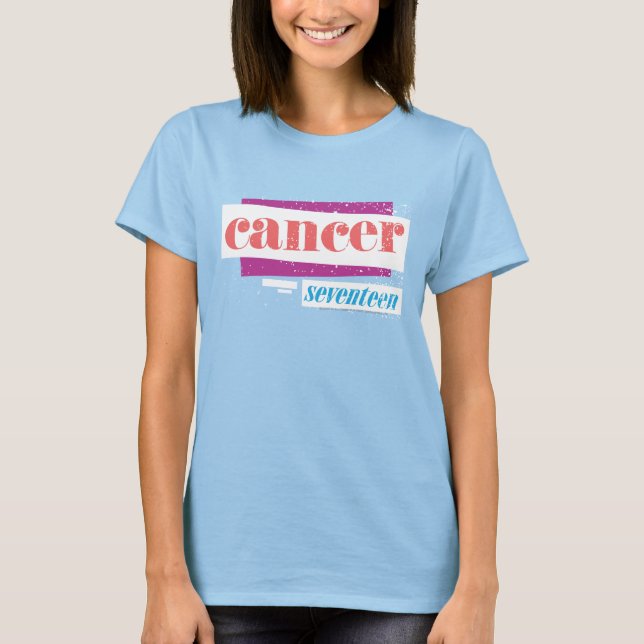 Camiseta Rosa cancer (Frente)