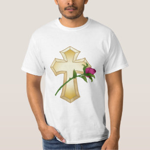 Camiseta Rosa Christian Cross