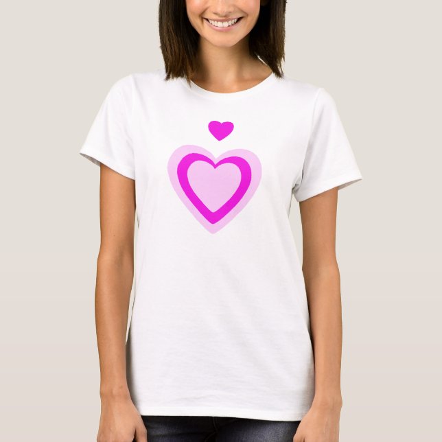 CAMISETA ROSA CLARO FUCHSIA (Frente)