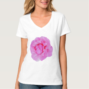 Camiseta rosa cor-de-rosa