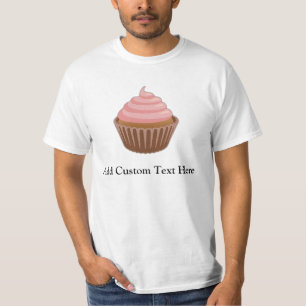 Camiseta Rosa/cupcake de Brown
