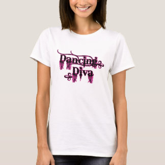 Camiseta Rosa da diva da dança