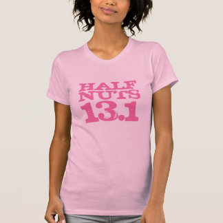 Camiseta Rosa da maratona dos meios loucos meio