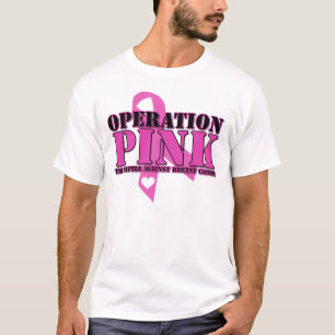Camiseta Rosa da operação