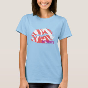 Camiseta Rosa da zebra