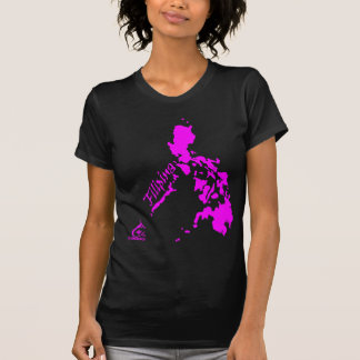 Camiseta Rosa das ilhas filipinos da filipina
