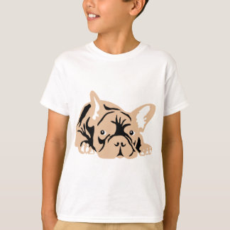 Camiseta Rosa de Buldogue Francês