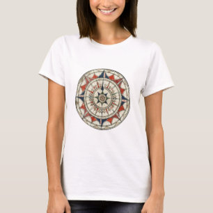 Camiseta Rosa de compasso #5