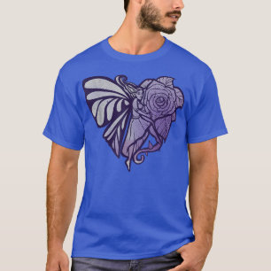 Camiseta Rosa de Jardim Láteo
