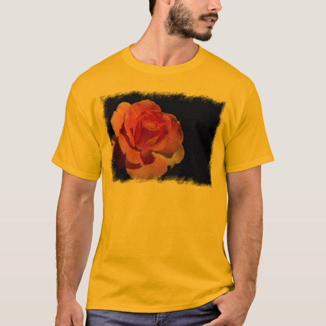 Camiseta Rosa de laranja 2 (Frente)