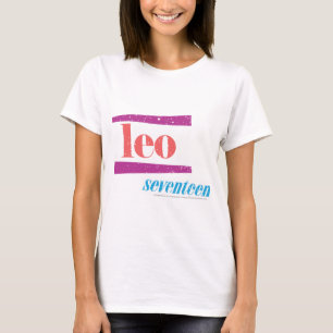 Camiseta Rosa de Leo