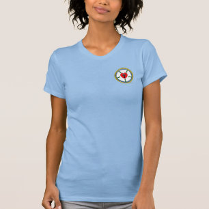 Camiseta Rosa de Lutero com Relevo