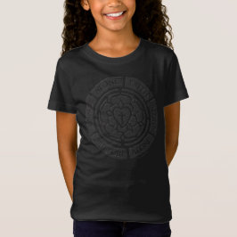 Camiseta Rosa de Lutero de Pedra Envelhecida