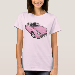 Camiseta Rosa de Nissan Figaro