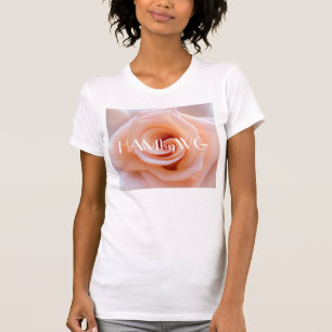 Camiseta Rosa de Pêssego HAMbyWG