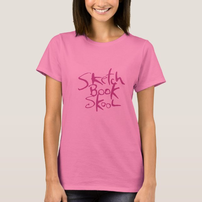 Camiseta Rosa de SBS no rosa (Frente)