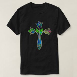 Camiseta Rosa de Vidro Retido