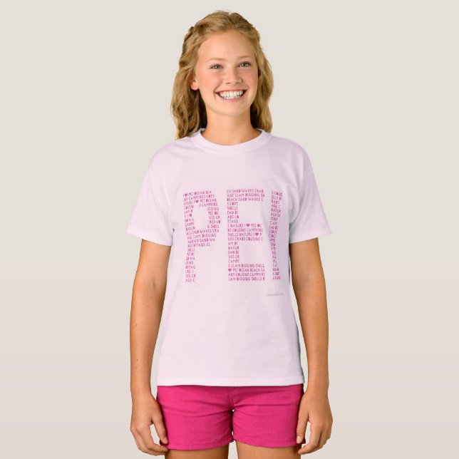 Camiseta Rosa do amor PEI (Frente Completa)