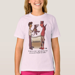 Camiseta Rosa do Garoto da Clawdia