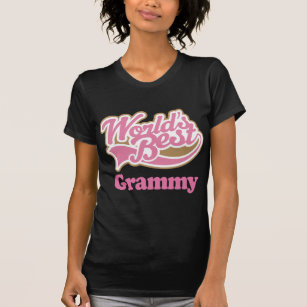 Camiseta Rosa do presente de Grammy