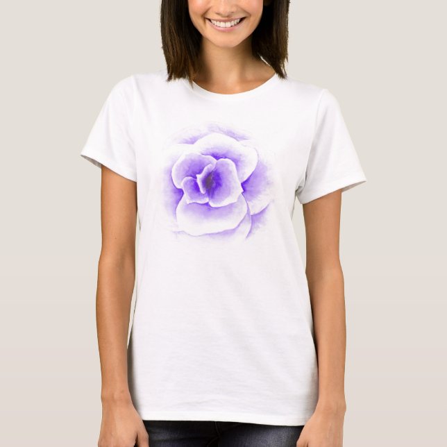 Camiseta Rosa do roxo (Frente)
