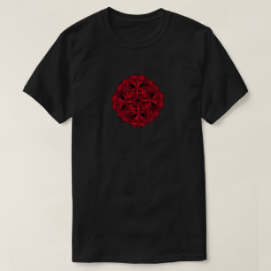 Camiseta Rosa do t-shirt das corujas