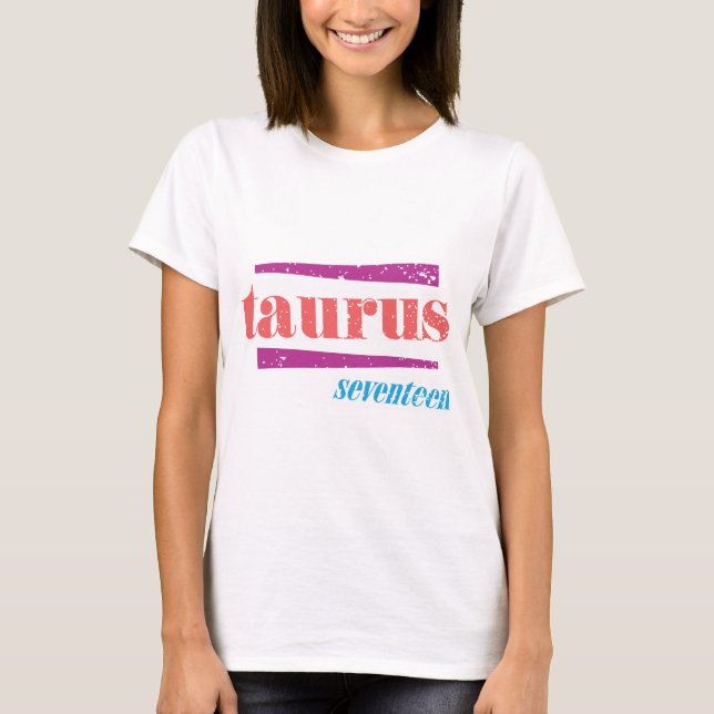Camiseta Rosa do Taurus (Frente)