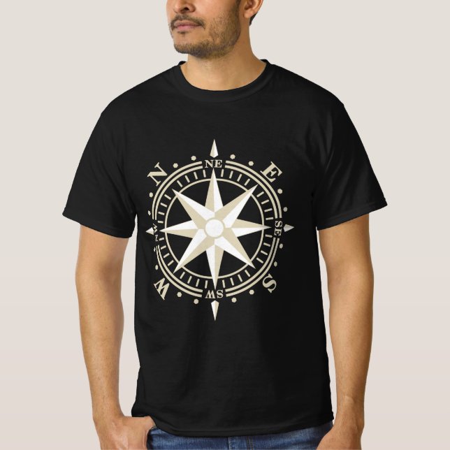 CAMISETA ROSA DOS VENTOS (Frente)