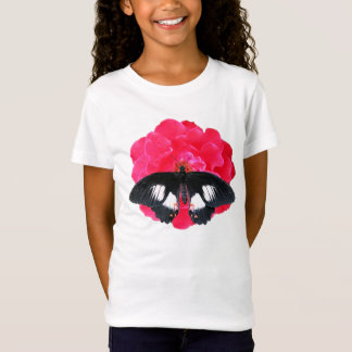 Camiseta Rosa e Swallowtail
