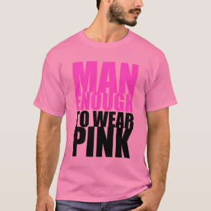 Camiseta Rosa e viril